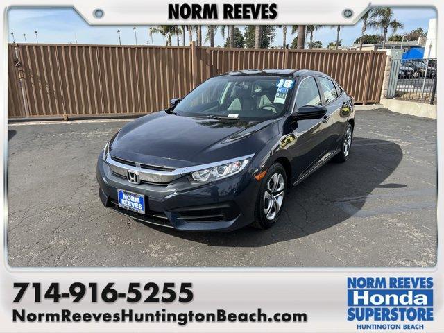 used 2018 Honda Civic car, priced at $19,097