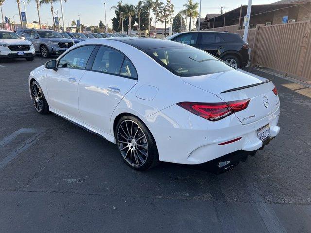 used 2021 Mercedes-Benz AMG CLA 35 car, priced at $37,392