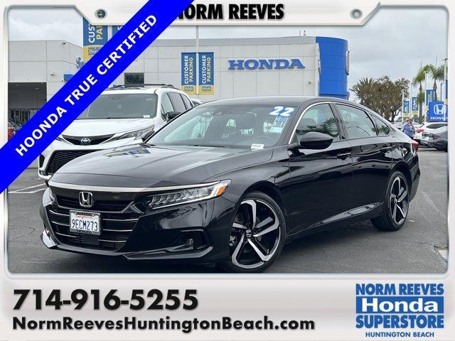 used 2022 Honda Accord car, priced at $24,498