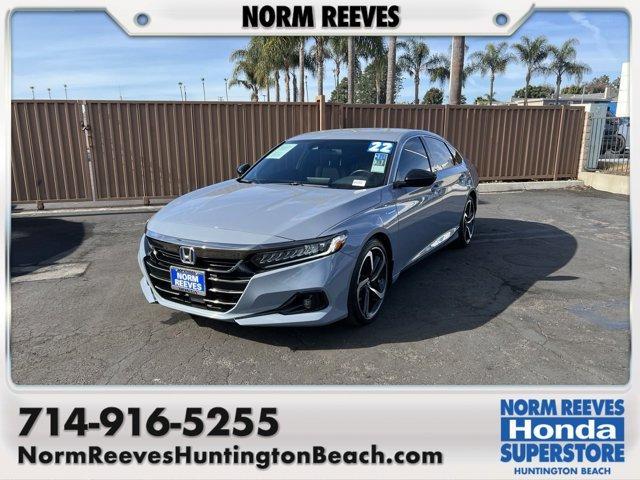 used 2022 Honda Accord Hybrid car, priced at $28,446