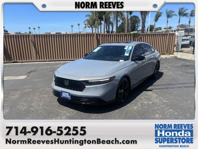 used 2023 Honda Accord Hybrid car, priced at $27,998