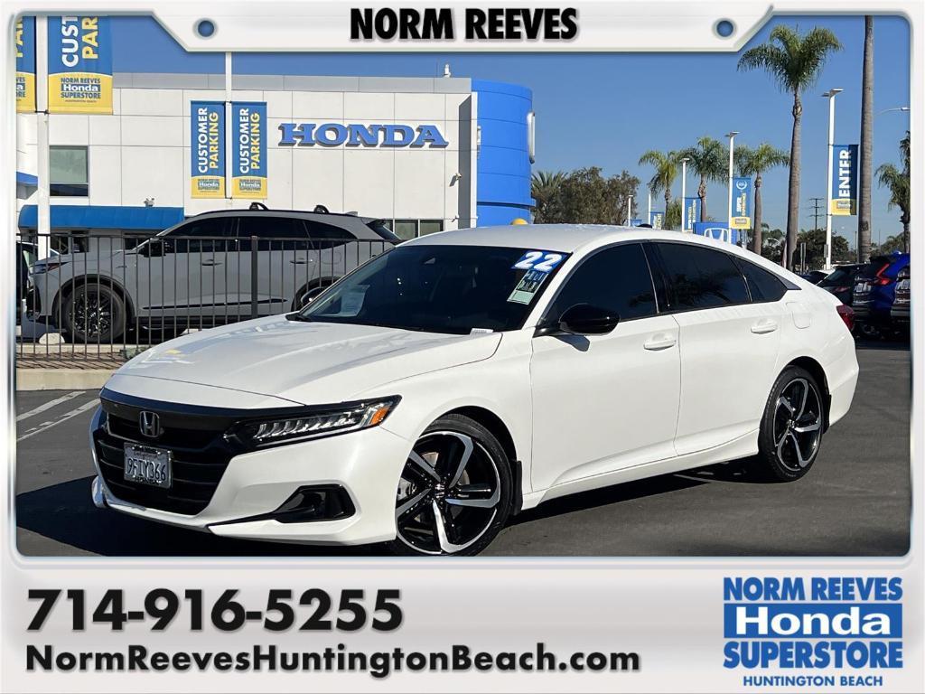 used 2022 Honda Accord car, priced at $26,499