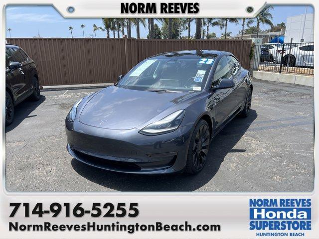 used 2023 Tesla Model 3 car, priced at $31,221