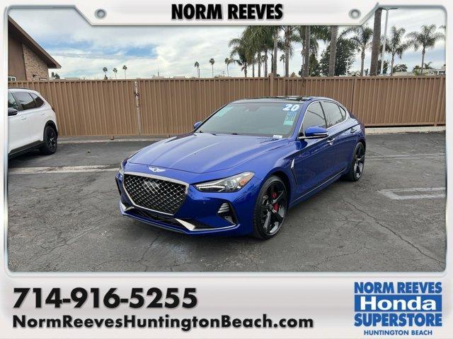 used 2020 Genesis G70 car, priced at $27,819