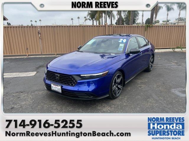 used 2024 Honda Accord Hybrid car, priced at $28,498