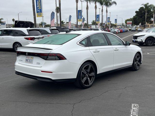 used 2024 Honda Accord Hybrid car, priced at $29,499
