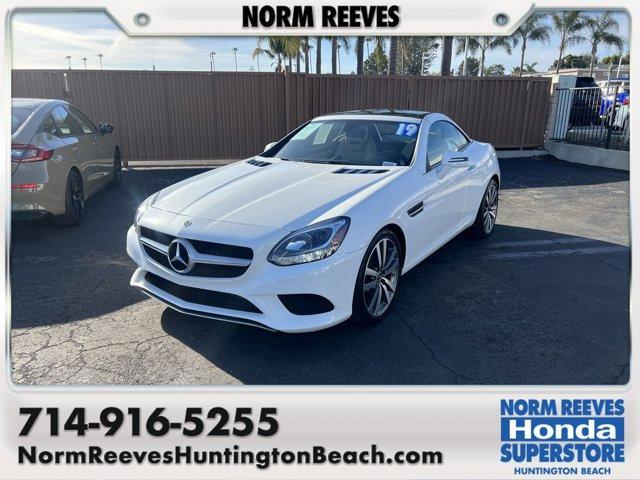 used 2019 Mercedes-Benz SLC 300 car, priced at $33,205