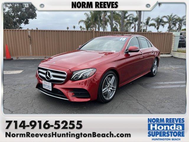 used 2018 Mercedes-Benz E-Class car, priced at $25,955