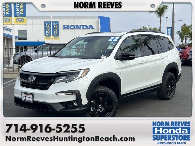 used 2022 Honda Pilot car, priced at $34,999