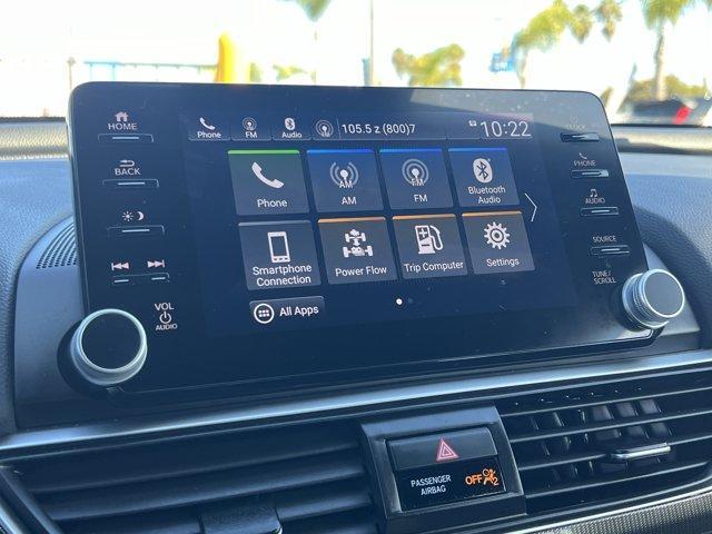 used 2022 Honda Accord Hybrid car, priced at $22,996