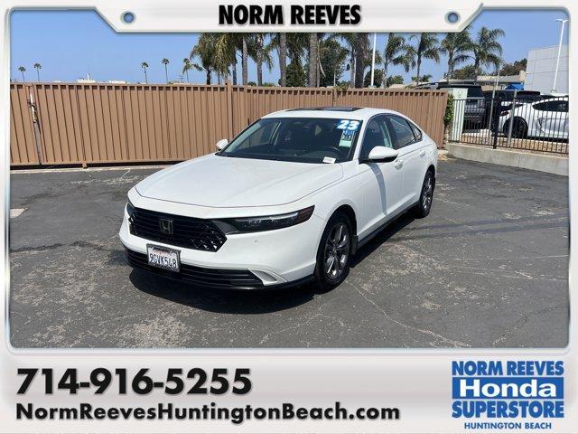 used 2023 Honda Accord Hybrid car, priced at $27,516