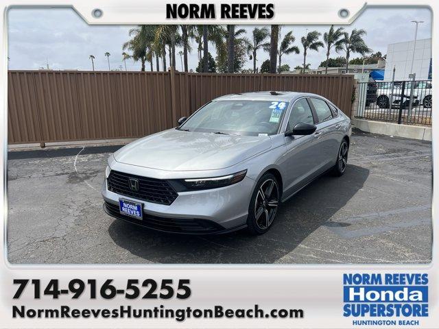 used 2024 Honda Accord Hybrid car, priced at $27,186