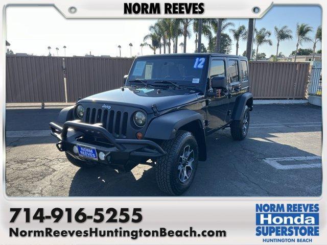 used 2012 Jeep Wrangler Unlimited car, priced at $14,954