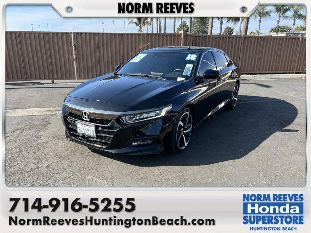 used 2018 Honda Accord car, priced at $22,428