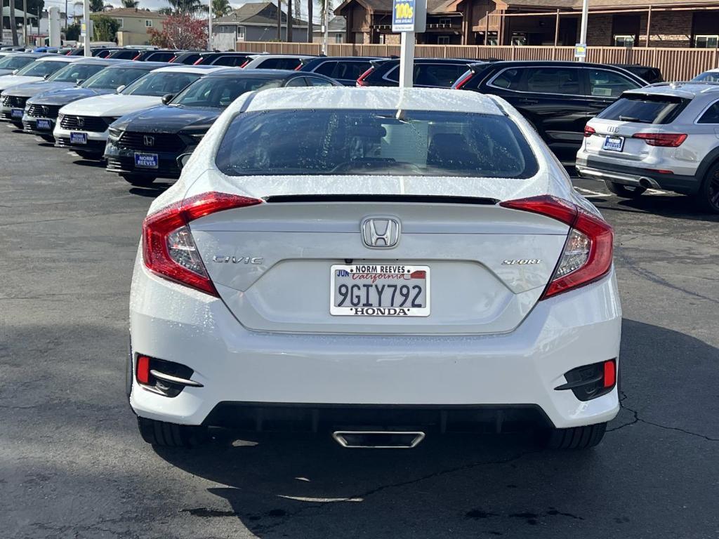 used 2021 Honda Civic car, priced at $18,698