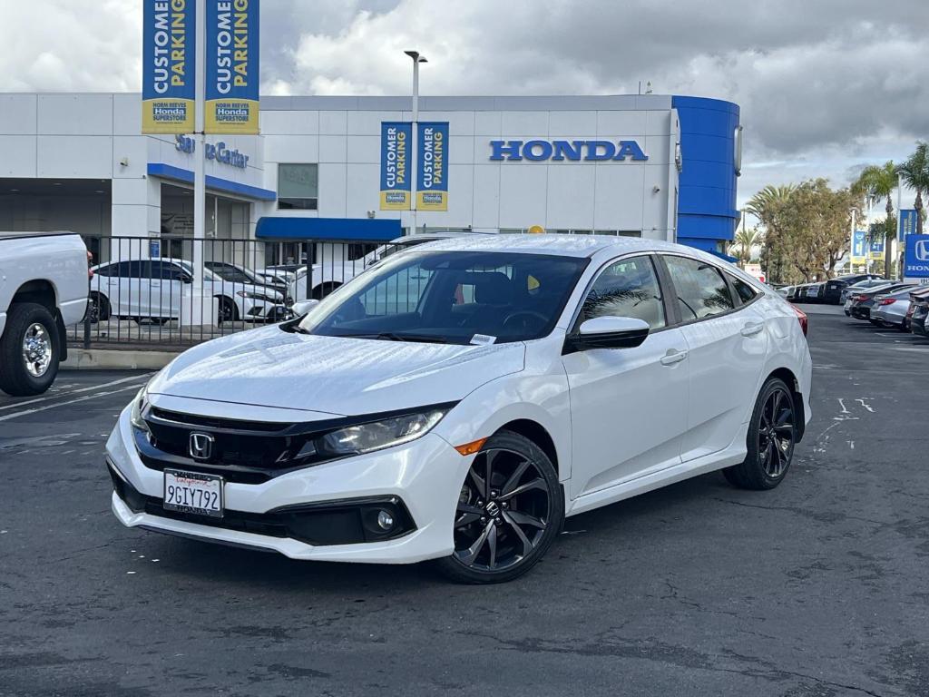 used 2021 Honda Civic car, priced at $18,698