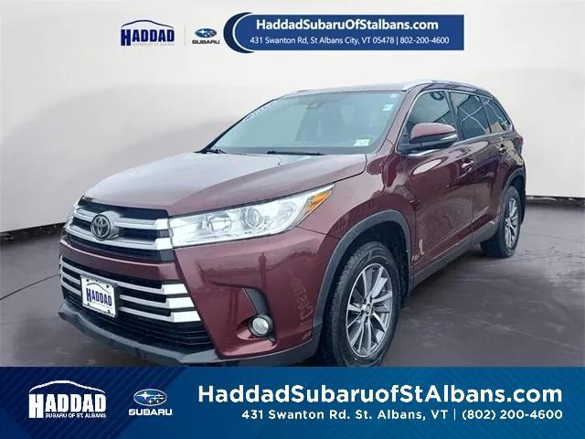 used 2019 Toyota Highlander car, priced at $19,240