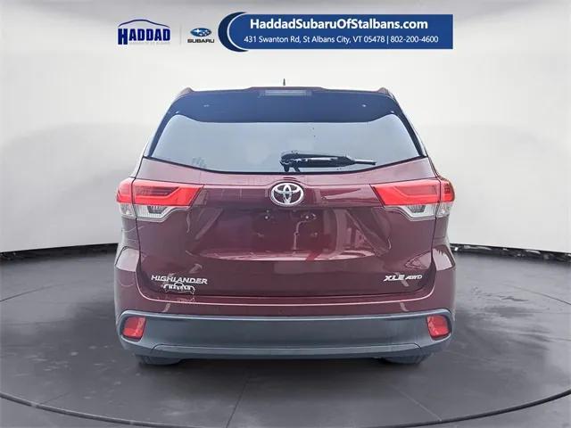 used 2019 Toyota Highlander car, priced at $19,316