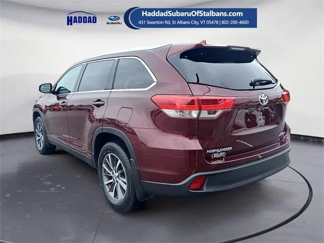 used 2019 Toyota Highlander car, priced at $19,316
