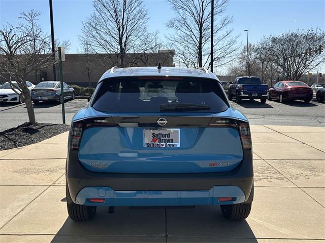 new 2025 Nissan Kicks car, priced at $32,220