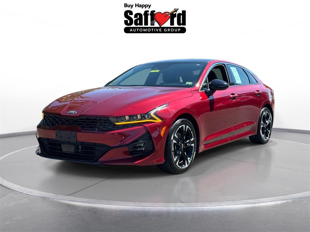 used 2021 Kia K5 car, priced at $20,600