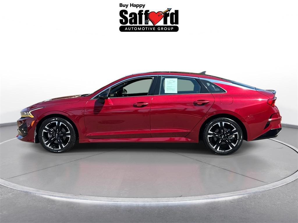 used 2021 Kia K5 car, priced at $20,600