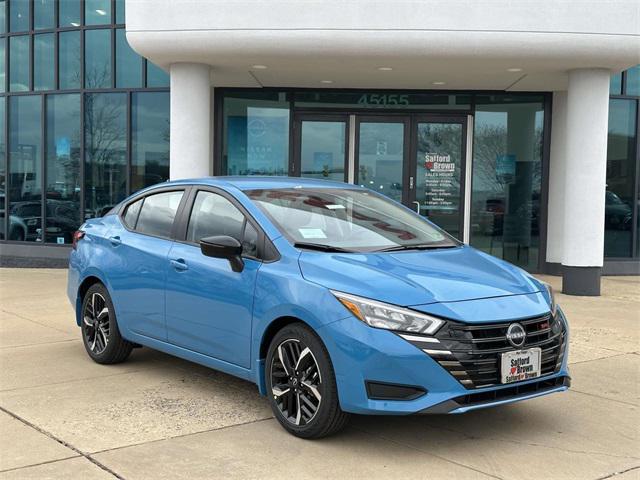 new 2025 Nissan Versa car, priced at $21,312