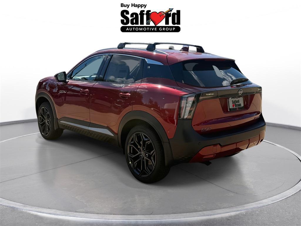 new 2025 Nissan Kicks car, priced at $28,956