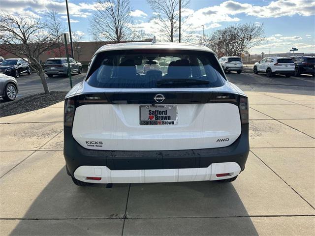 new 2025 Nissan Kicks car, priced at $24,589