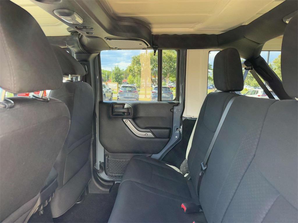 used 2015 Jeep Wrangler Unlimited car, priced at $17,000
