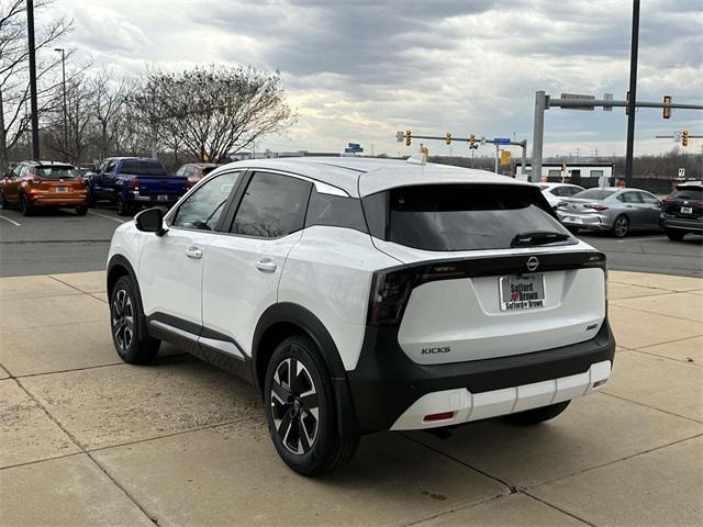 new 2025 Nissan Kicks car, priced at $25,953