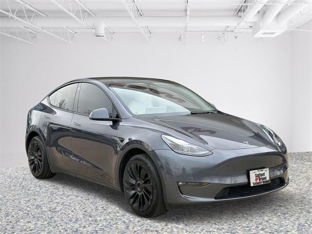 used 2022 Tesla Model Y car, priced at $28,500