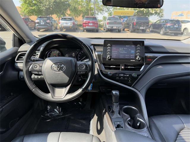 used 2021 Toyota Camry car, priced at $19,500