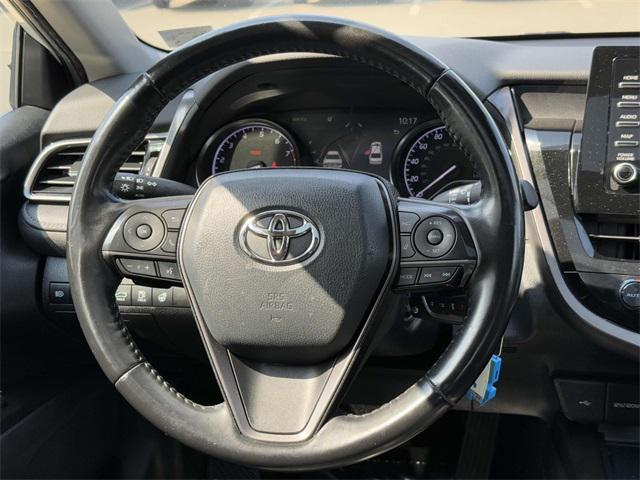 used 2021 Toyota Camry car, priced at $19,500