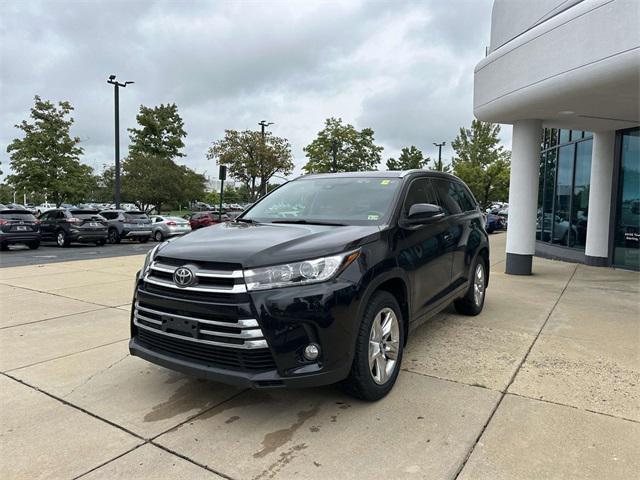 used 2019 Toyota Highlander car, priced at $25,000