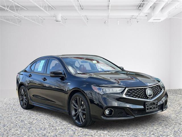 used 2018 Acura TLX car, priced at $22,000