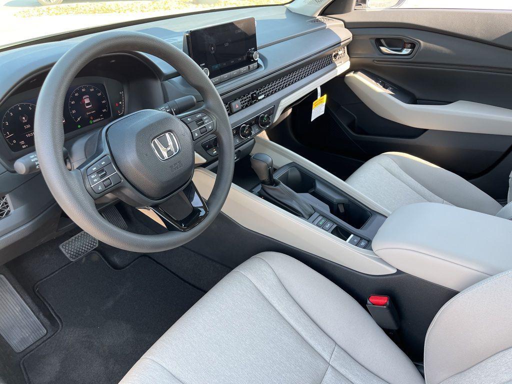 new 2025 Honda Accord car, priced at $30,665