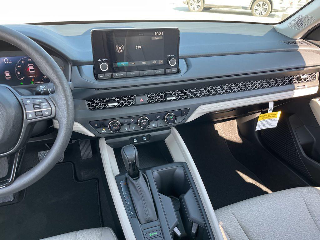new 2025 Honda Accord car, priced at $30,665
