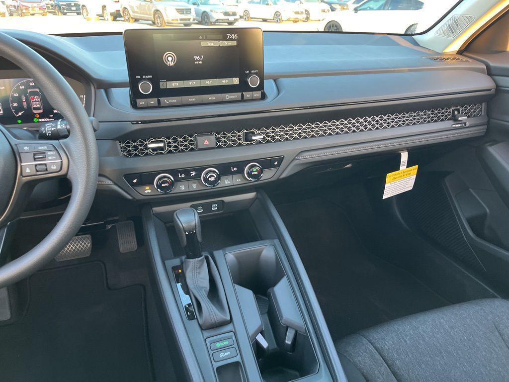 new 2025 Honda Accord car, priced at $30,210