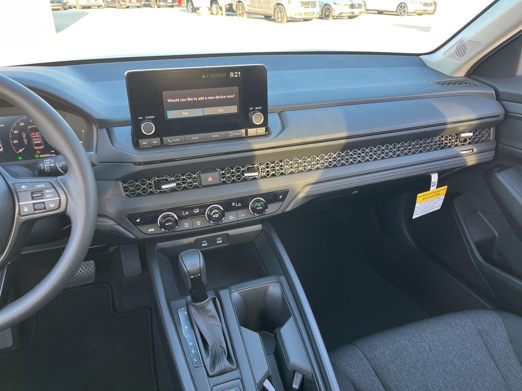 new 2025 Honda Accord car, priced at $30,210
