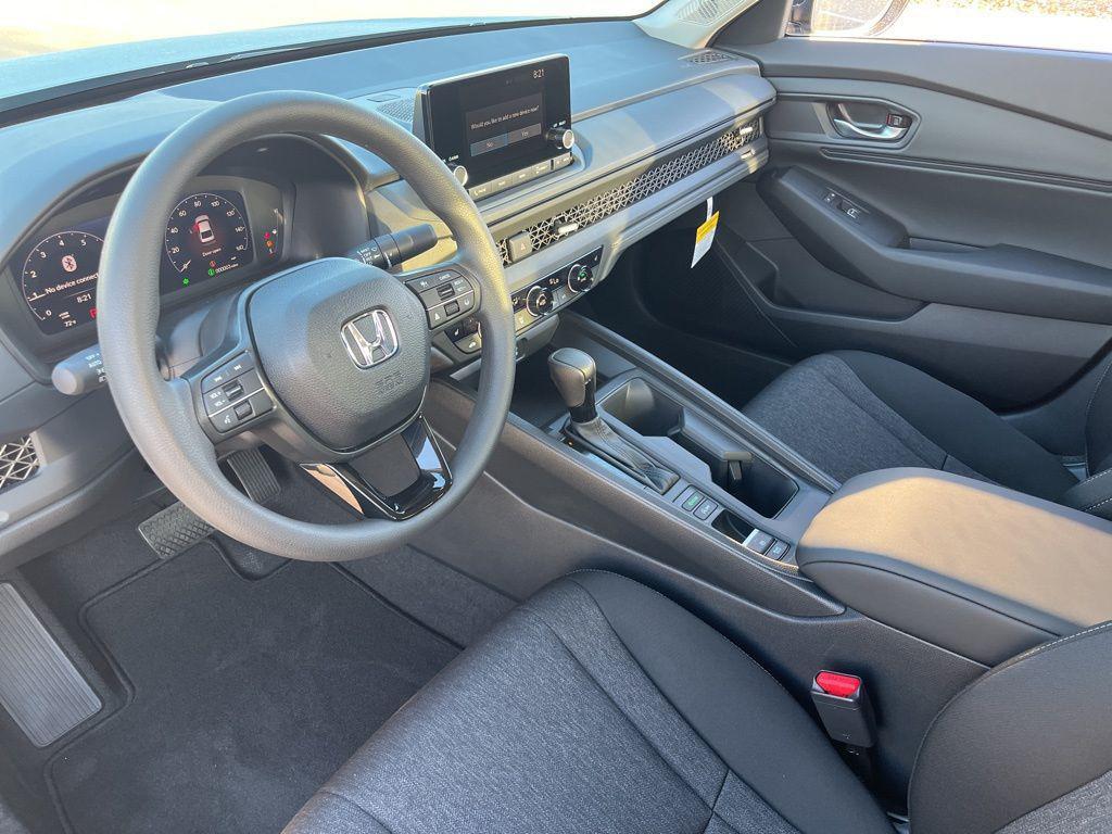new 2025 Honda Accord car, priced at $30,210