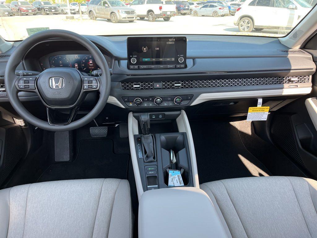 new 2025 Honda Accord car, priced at $30,710