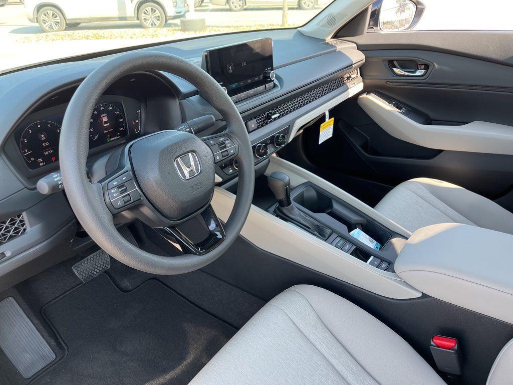 new 2025 Honda Accord car, priced at $30,710