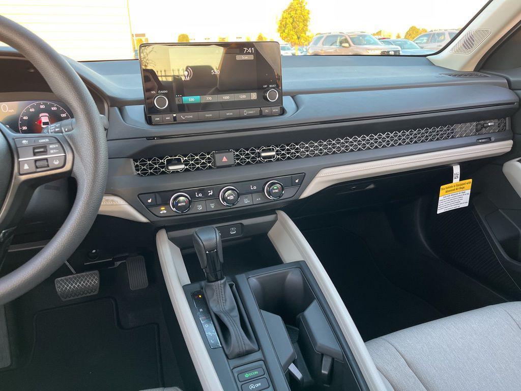 new 2025 Honda Accord car, priced at $30,710