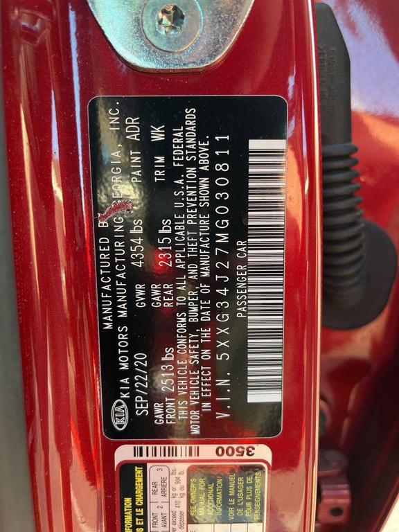 used 2021 Kia K5 car, priced at $23,999