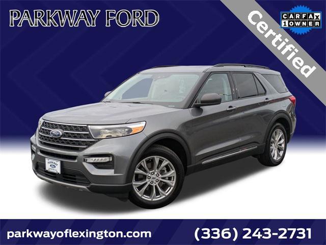 used 2024 Ford Explorer car, priced at $39,998