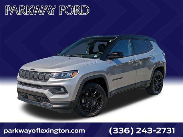 used 2022 Jeep Compass car, priced at $23,299