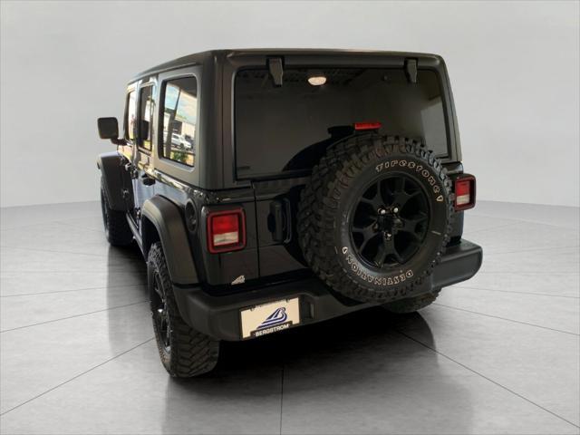 used 2021 Jeep Wrangler Unlimited car, priced at $35,470