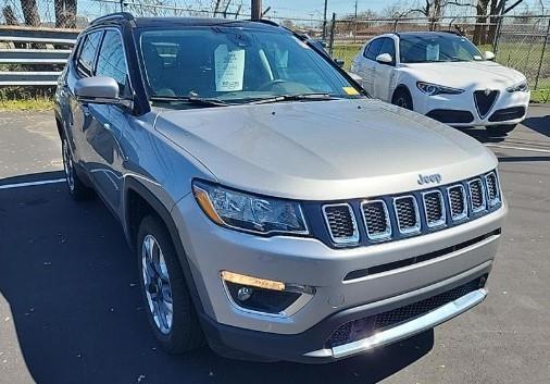 used 2021 Jeep Compass car, priced at $23,876