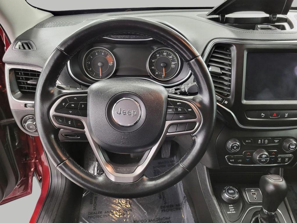 used 2021 Jeep Cherokee car, priced at $23,401